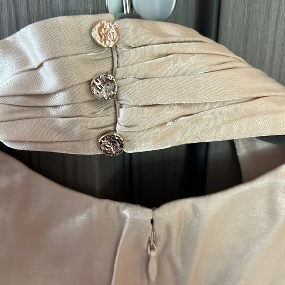 NWT $290 KEEPSAKE the label AUSTRALIA EMILIO dress oyster 2 - Picture 5 of 11